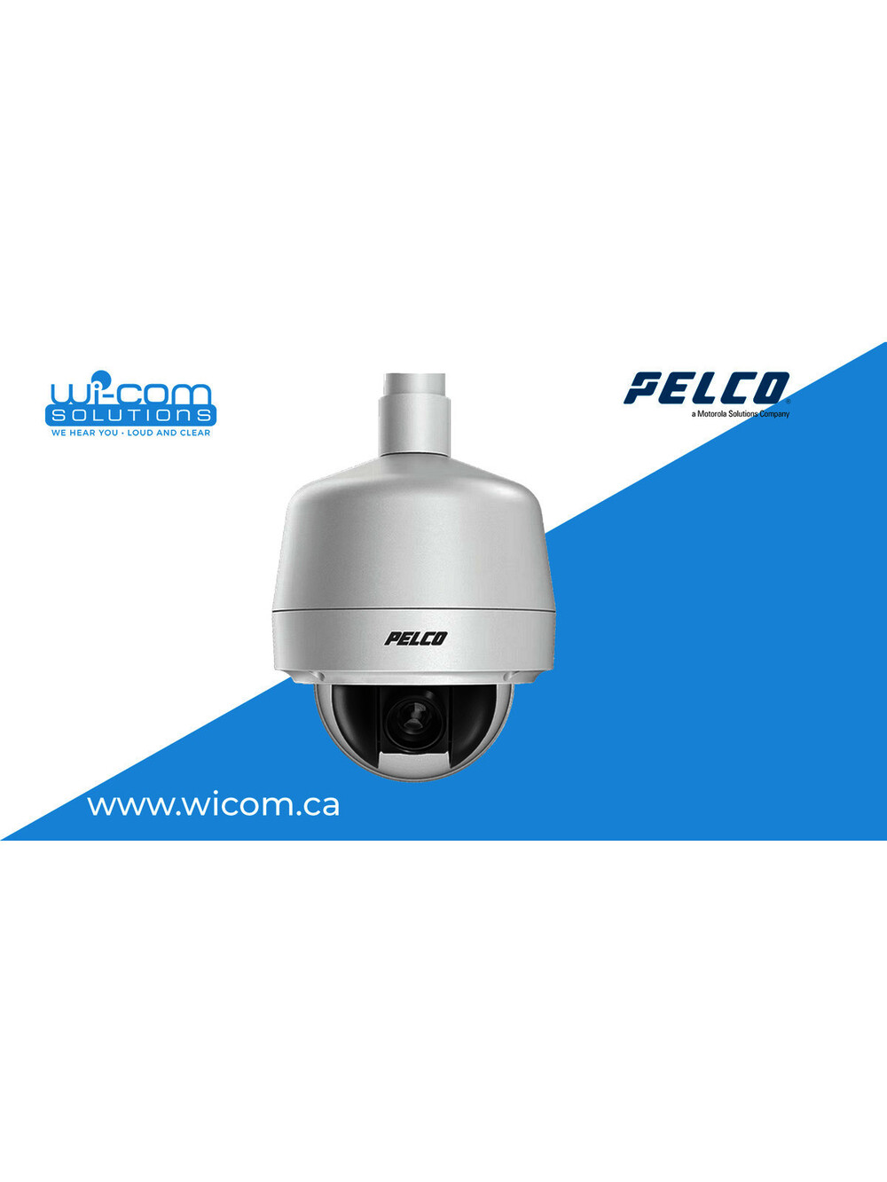 Pelco Outdoor PTZ Surveillance Camera